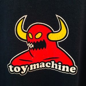 TOY MACHINE VINTAGE T-SHIRT XL SKATEBOARD CLASSIC